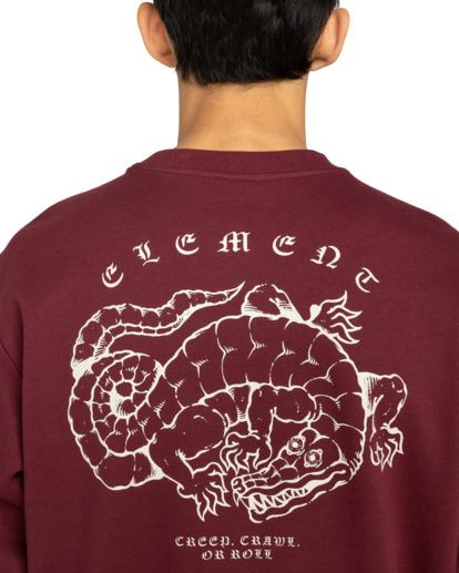 element, Aligator Cr - Sweat pour Homme, ZINFANDEL (rss0) Aligator Cr - Sweatshirt for Men  ELYSF00304