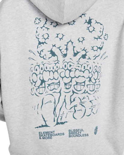element, Motion Tree Po - Hoodie for Men, MID GREY HEATHER (sgbh) Motion Tree Po - Hoodie for Men  ELYSF00305