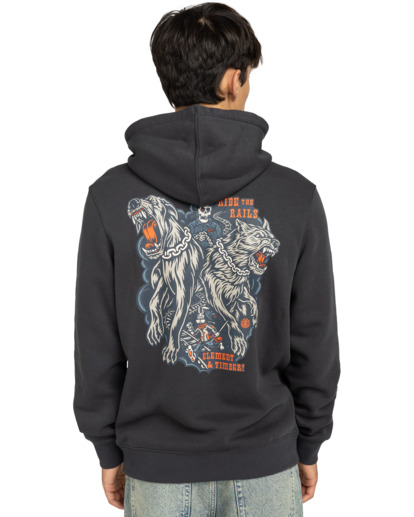 element, Timber Guard Dogs Po - Hoodie for Men, OFF BLACK (kta0) Timber Guard Dogs Po - Hoodie for Men  ELYSF00315