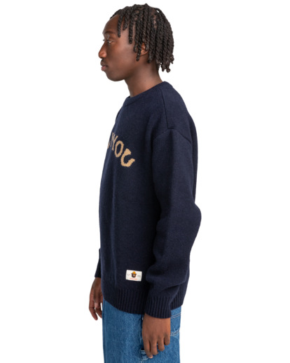 Smokey Bear x Element Oy Jacquard - Crew Neck Sweater for Men  ELYSW00125