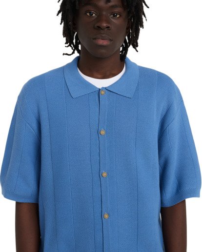 Stripe Textured - Polo Shirt for Men  ELYSW00137