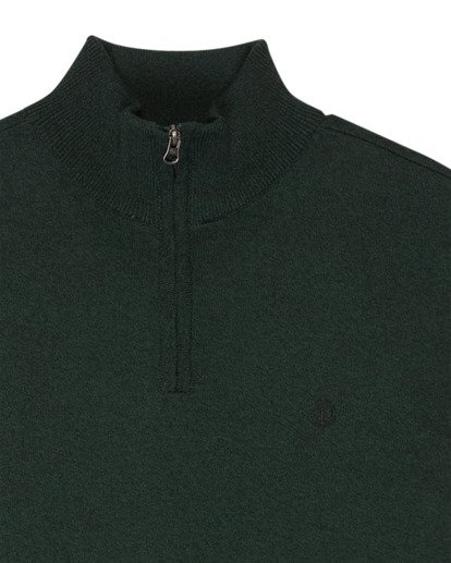 Icon Embroidery - Quarter Zip Jumper for Men  ELYSW00146