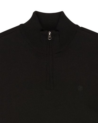 Icon Embroidery - Quarter Zip Jumper for Men  ELYSW00146