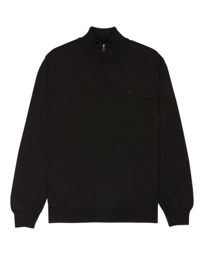 Icon Embroidery - Quarter Zip Jumper for Men  ELYSW00146
