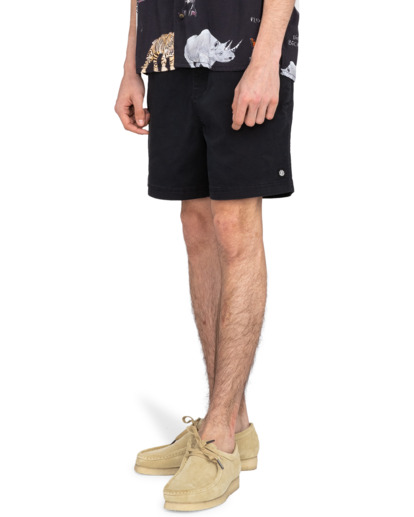 Valley Twill - Elasticated Shorts for Men  ELYWS00102