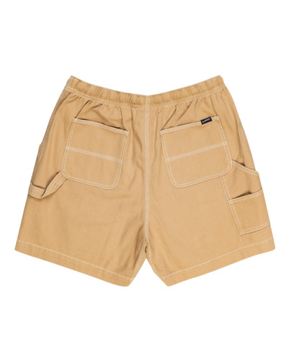 Carpenter Twill - Elasticated Shorts for Men  ELYWS00117