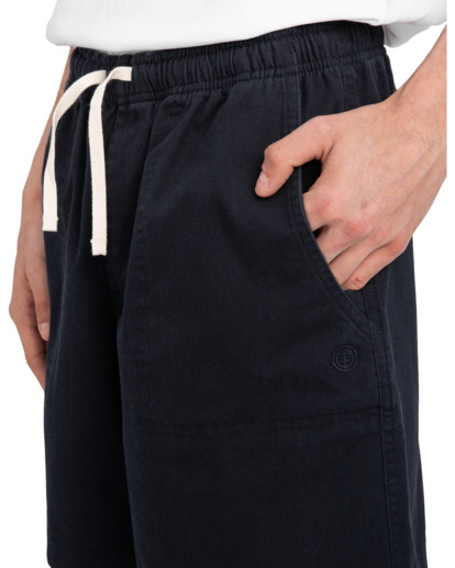 Chillin Twill 18" - Elasticated Waist Walk Shorts for Men  ELYWS00128