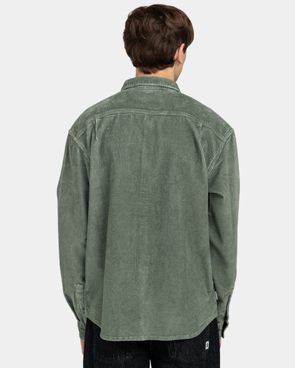 Tree Icon - Long Sleeve Corduroy Shirt for Men  ELYWT00138