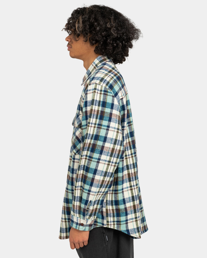 Hueco Classic - Long Sleeve Flannel Shirt for Men  ELYWT00140