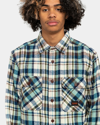 Hueco Classic - Long Sleeve Flannel Shirt for Men  ELYWT00140