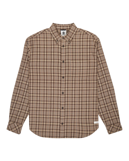 Button Down Regular Flannel - Long Sleeve Shirt for Men  ELYWT00183