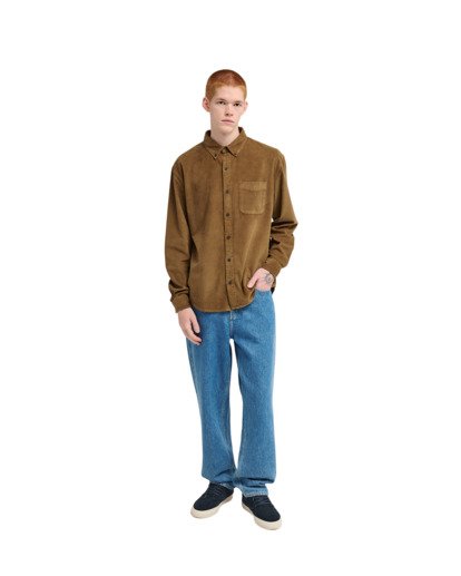 Button Down Regular Corduroy  ELYWT00187