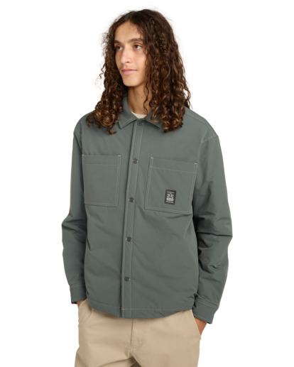element, Liner - Overhemd met Lange Mouwen voor Heren, ARDOISE (krn0) Liner - Long Sleeve Shirt for Men  ELYWT00191