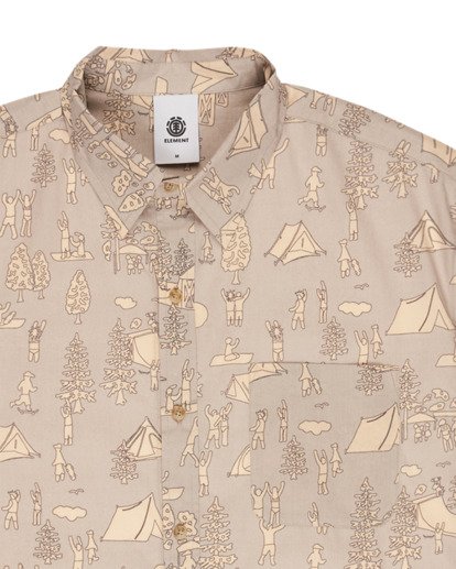 Regular Classic Printed - Short Sleeve Shirt for Men  ELYWT00197