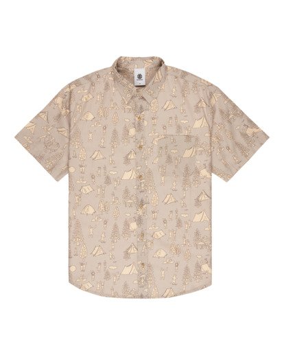 Regular Classic Printed - Short Sleeve Shirt for Men  ELYWT00197