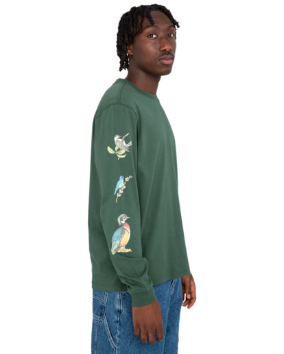 Element X Smokey Bear Birds Camiseta De Manga Larga Para Hombre Element