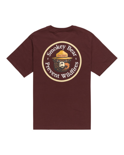 Smokey Bear x Element Prevent - Short Sleeves T-shirt for Men  ELYZT00418