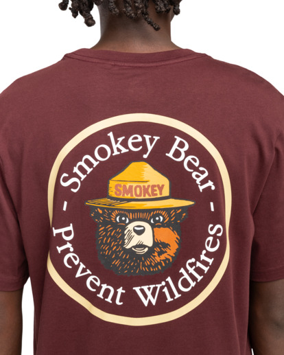 Smokey Bear x Element Prevent - Short Sleeves T-shirt for Men  ELYZT00418