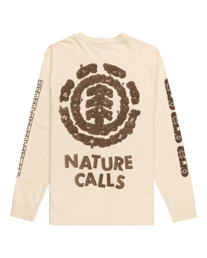 Nature Calls x Element Grow A Friend - Long Sleeves T-shirt for Men  ELYZT00420