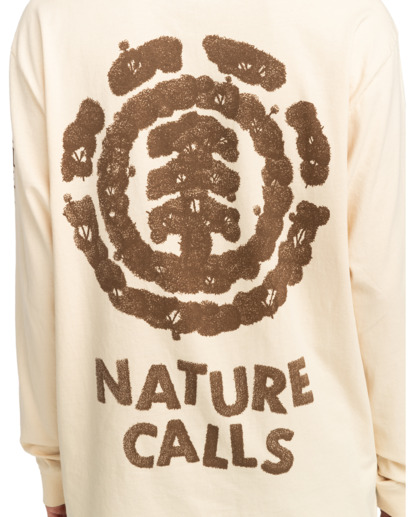 Nature Calls x Element Grow A Friend - Long Sleeves T-shirt for Men  ELYZT00420