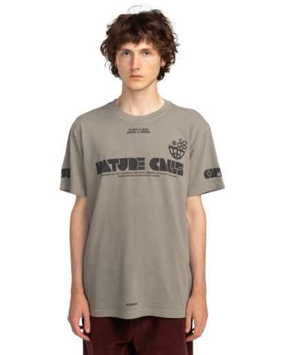 Nature Calls x Element Globe - Short Sleeves T-shirt for Men  ELYZT00422