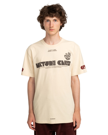 Nature Calls x Element Globe - Short Sleeves T-shirt for Men  ELYZT00422