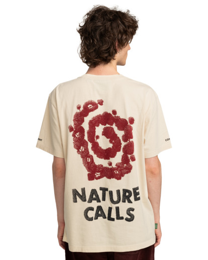 Nature Calls x Element Spiral - Short Sleeves T-shirt for Men  ELYZT00424