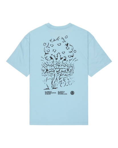element, Motion Tree - T-Shirt für Männer, FORGET ME NOT (bgl0) Motion Tree - Short Sleeve T-Shirt for Men  ELYZT00561