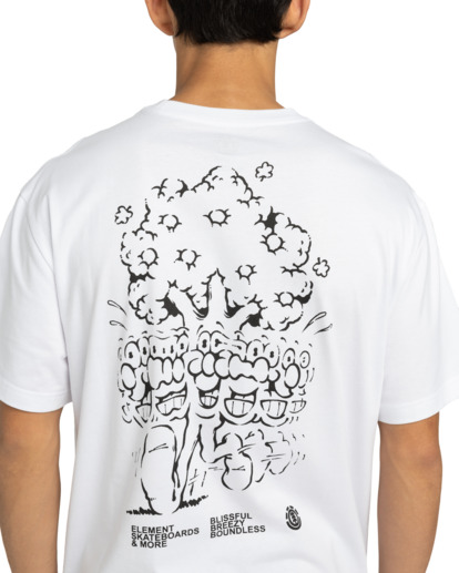 element, Motion Tree - Camiseta de manga corta para hombre, OPTIC WHITE (wbb0) Motion Tree - Short Sleeve T-Shirt for Men  ELYZT00561