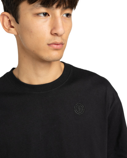 element, Aligator - T-Shirt à manches courtes pour Homme, FLINT BLACK (fbk) Aligator - Short Sleeve T-Shirt for Men  ELYZT00562