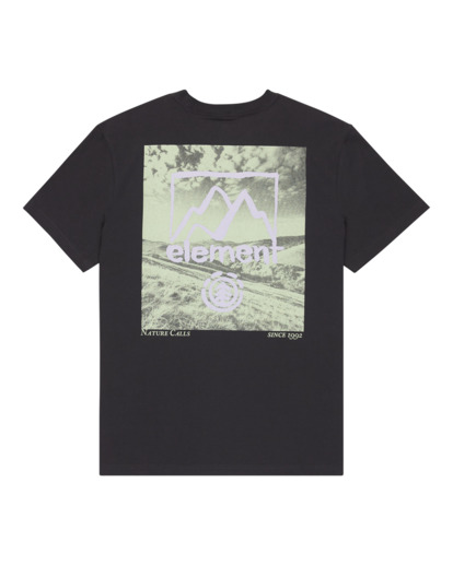 element, Open Hills - T-Shirt für Männer, OFF BLACK (kta0) Open Hills - Short Sleeve T-Shirt for Men  ELYZT00580