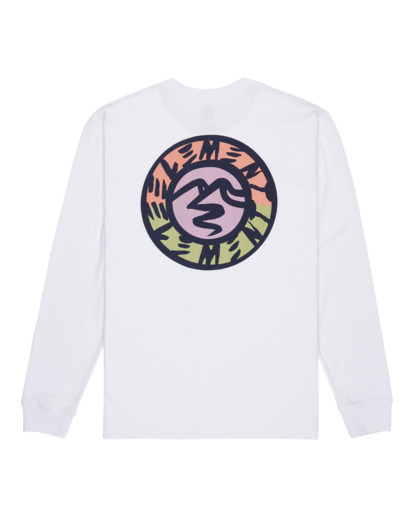 element, Path Ahead - Long Sleeve T-Shirt for Men, OPTIC WHITE (wbb0) Path Ahead - Long Sleeve T-Shirt for Men  ELYZT00581