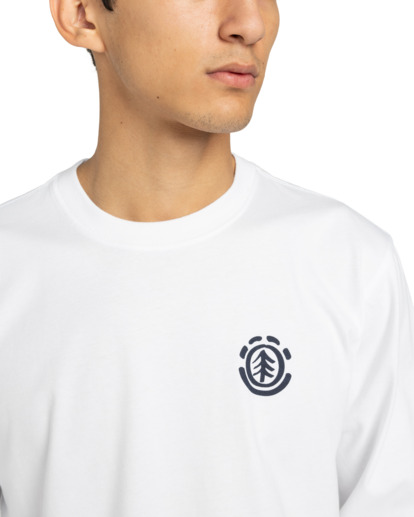 element, Path Ahead - Longsleeve für Männer, OPTIC WHITE (wbb0) Path Ahead - Long Sleeve T-Shirt for Men  ELYZT00581