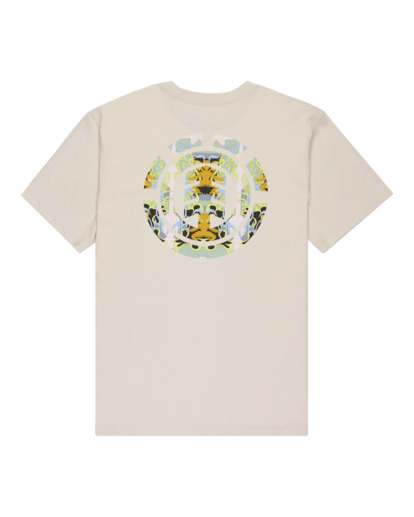 element, Surreal Icon - T-shirt met korte mouwen voor Heren, OAT MILK (teg0) Surreal Icon - Short Sleeve T-Shirt for Men  ELYZT00587