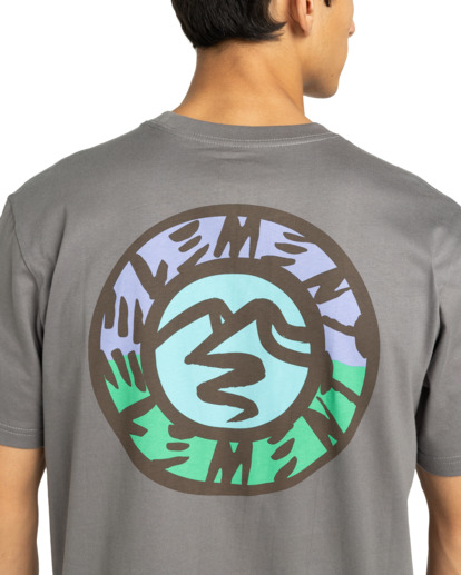 element, Path Ahead - T-Shirt à manches courtes pour Homme, GARGOYLE (kpc0) Path Ahead - Short Sleeve T-Shirt for Men  ELYZT00589