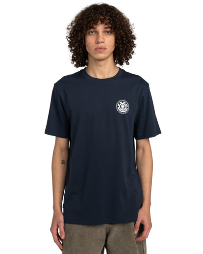 element, Seal Bp - T-Shirt à manches courtes pour Homme, ECLIPSE NAVY (ecn) Seal Bp - Short Sleeve T-Shirt for Men  ELYZT00596