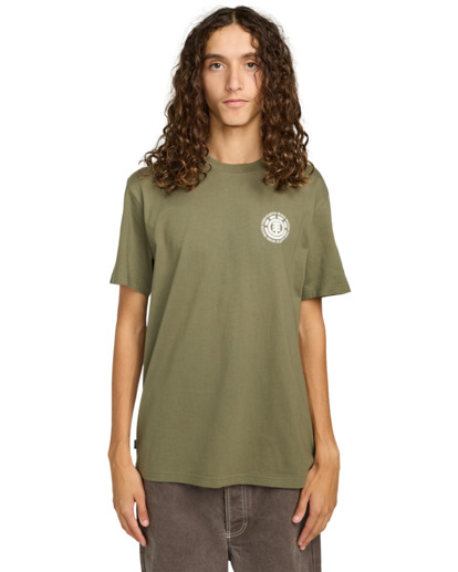 element, Seal Bp - T-Shirt à manches courtes pour Homme, KALAMATA (gzh0) Seal Bp - Short Sleeve T-Shirt for Men  ELYZT00596