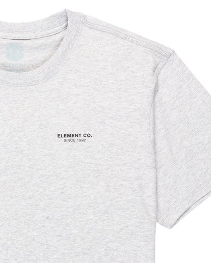 element, Element Co - T-Shirt für Männer, MID GREY HEATHER (sgbh) Element Co - Short Sleeve T-Shirt for Men  ELYZT00603