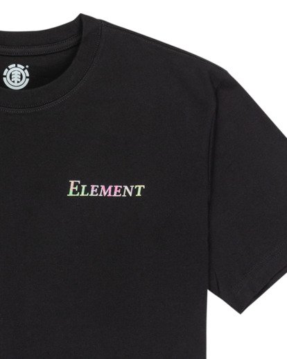 element, Tree Icon - Short Sleeve T-Shirt for Men, FLINT BLACK (fbk) Tree Icon - Short Sleeve T-Shirt for Men  ELYZT00604