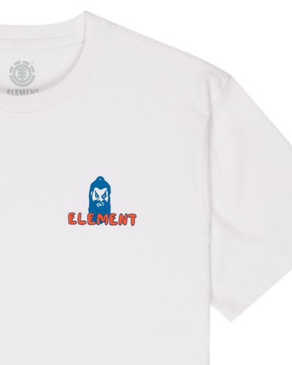 element, Element Spicy Noo - T-Shirt à manches courtes pour Homme, OPTIC WHITE (wbb0) Element Spicy Noo - Short Sleeve T-Shirt for Men  ELYZT00670