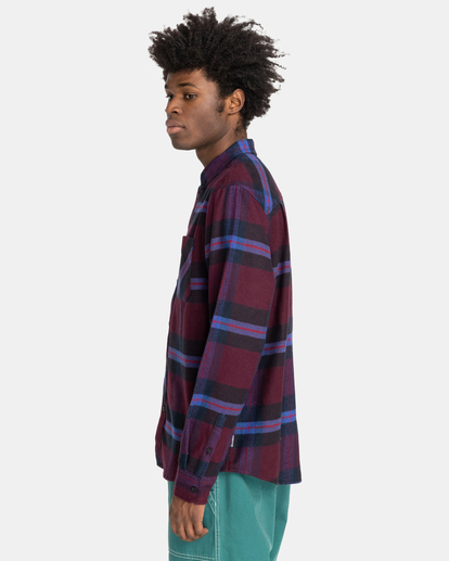 Lumber - Long Sleeve Flannel Shirt for Men  F1SHC8ELF2