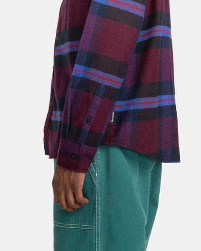 Lumber - Long Sleeve Flannel Shirt for Men  F1SHC8ELF2