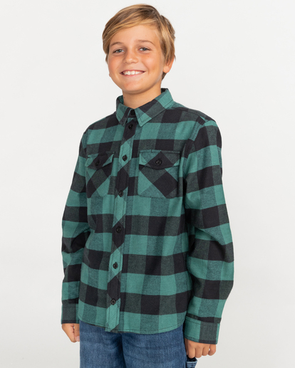 Tacoma - Long Sleeve Flannel Shirt for Boys  F2SHA4ELF2