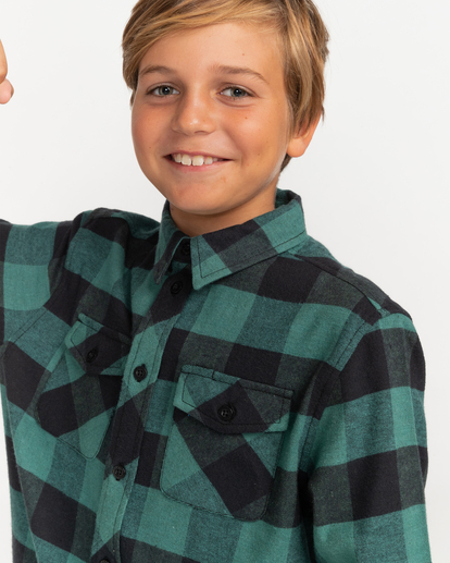 Tacoma - Long Sleeve Flannel Shirt for Boys  F2SHA4ELF2