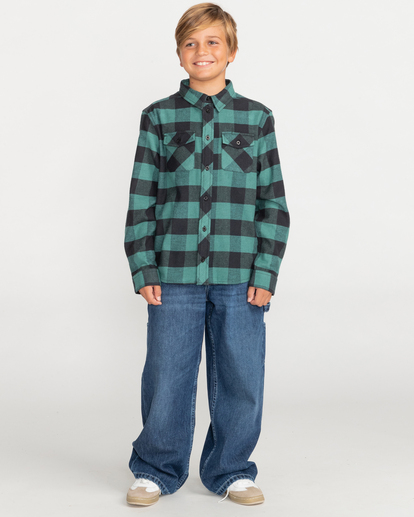 Tacoma - Long Sleeve Flannel Shirt for Boys  F2SHA4ELF2