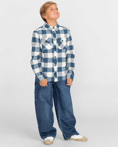 Tacoma - Long Sleeve Flannel Shirt for Boys  F2SHA4ELF2