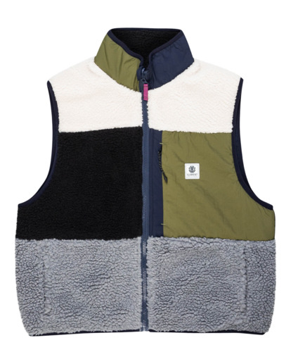 Wolfeboro Lake - Zip Up Sherpa Vest for Women  F3WAA7ELF2