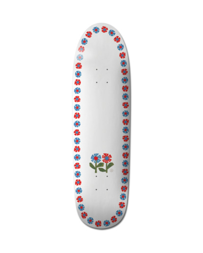 9" Day Flower - Skate Deck  F4DCC4ELPP