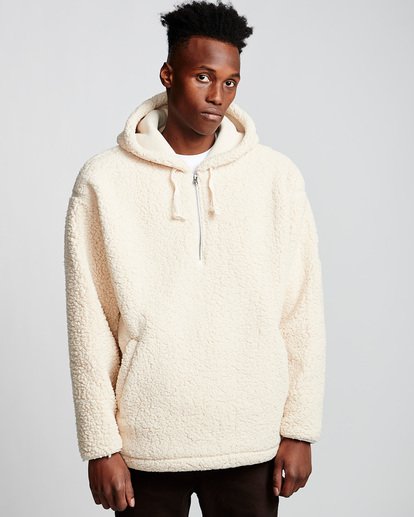 Big Shearling Zip Up Hoodie Element