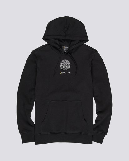 National Geographic Roots Fleece Recycled Hoodie for Men Element